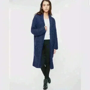 NEUW Handknit Amazing Acrylic Mohair Winter Coat